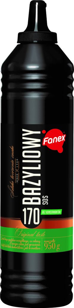 Fanex Sos bazyliowy 950 G CL Zdjęcie produktu 