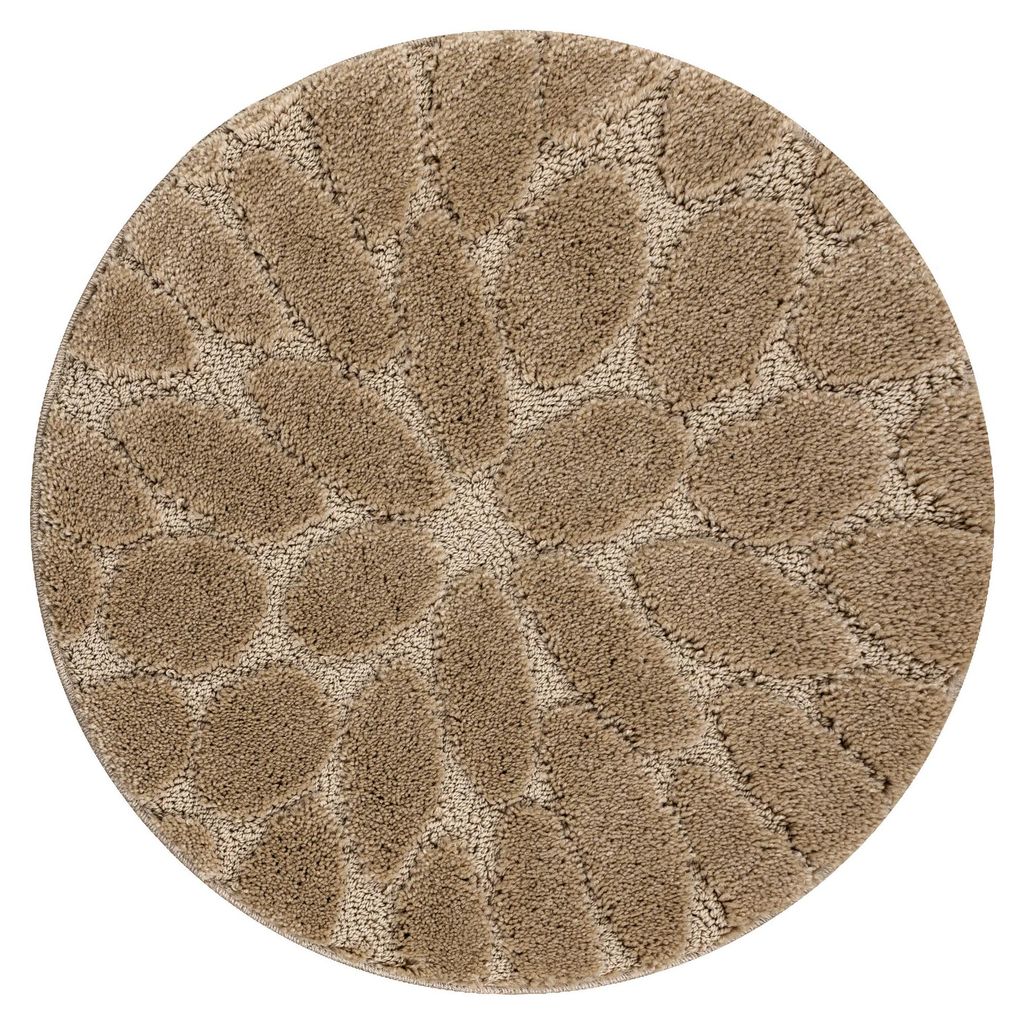 Badteppich SUPREME Kreis STONES, Steine, rutschfest, weich Produktbild 