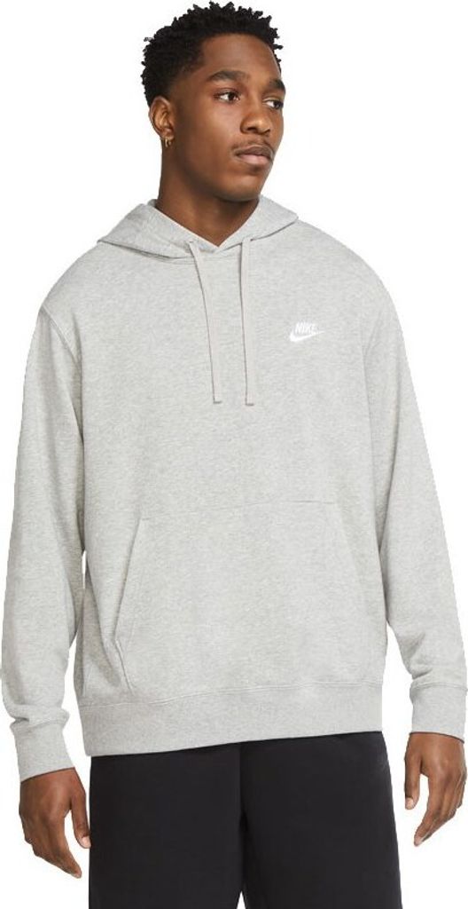 Nike M Nsw Club Hoodie Po Ft Dk Grey Heather/Black/Black Dk Grey Heather/Black/Black Xl