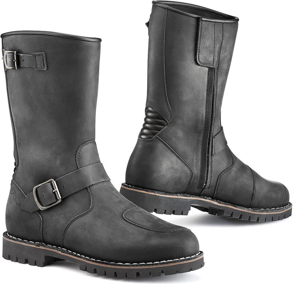 TCX Fuel wasserdichte Motorradstiefel, schwarz, 43