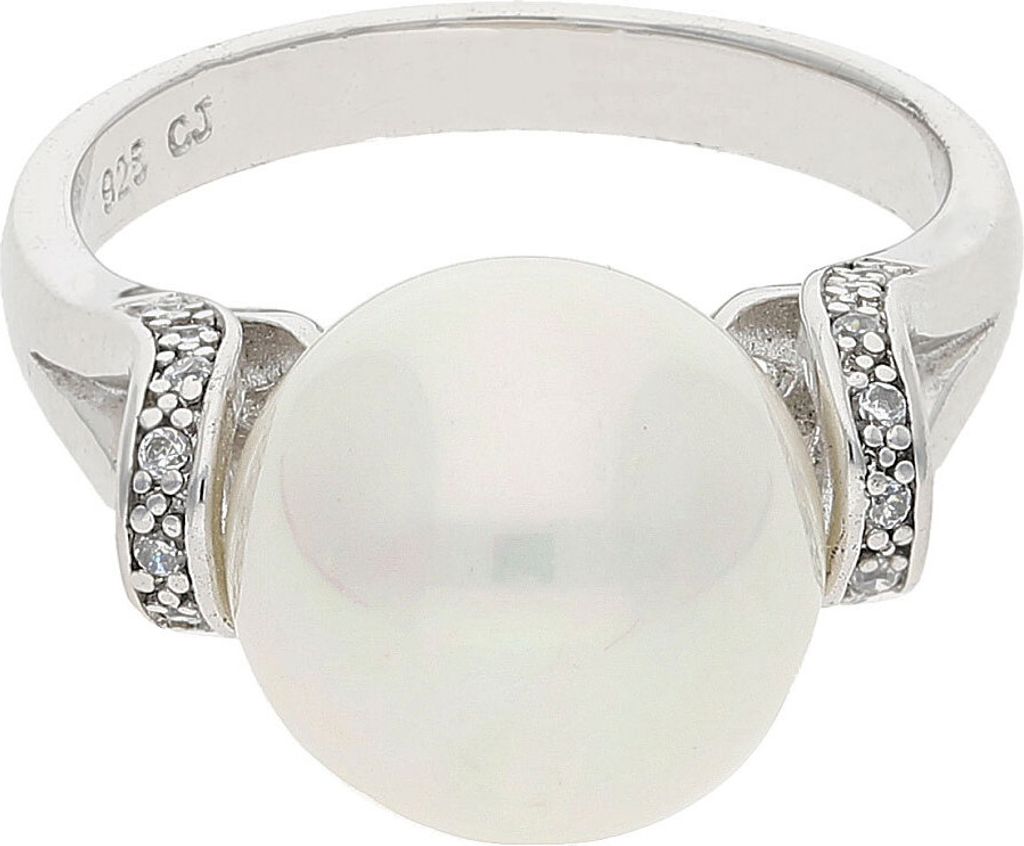 JuwelmaLux Ring Silber 925 mit Perlimitat JL10-07-0452 57