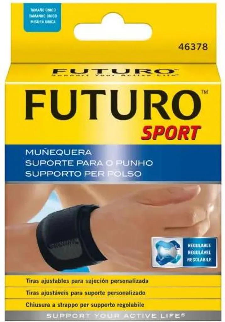 Strapping poignet 3M Futuro Sport, maintien pour musculation et sport