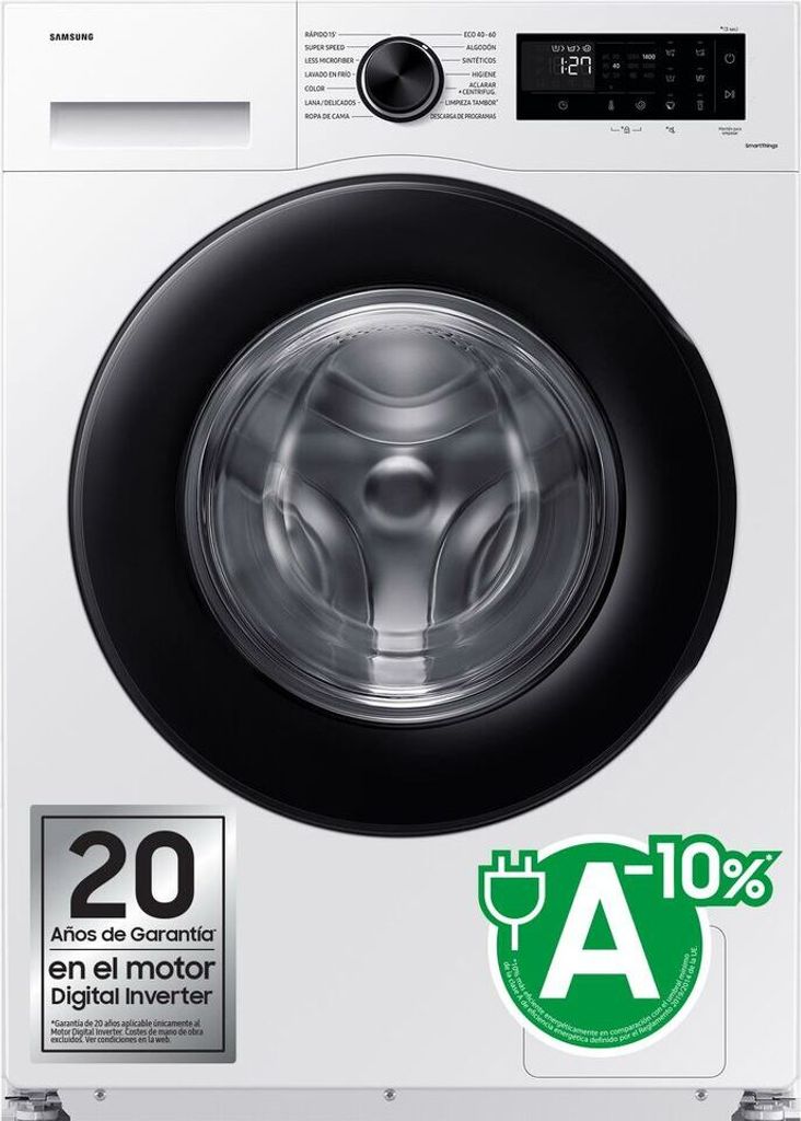 Lavadora Samsung WW11DG5B25AEEC 60 cm 1400 U/min 11 Kg