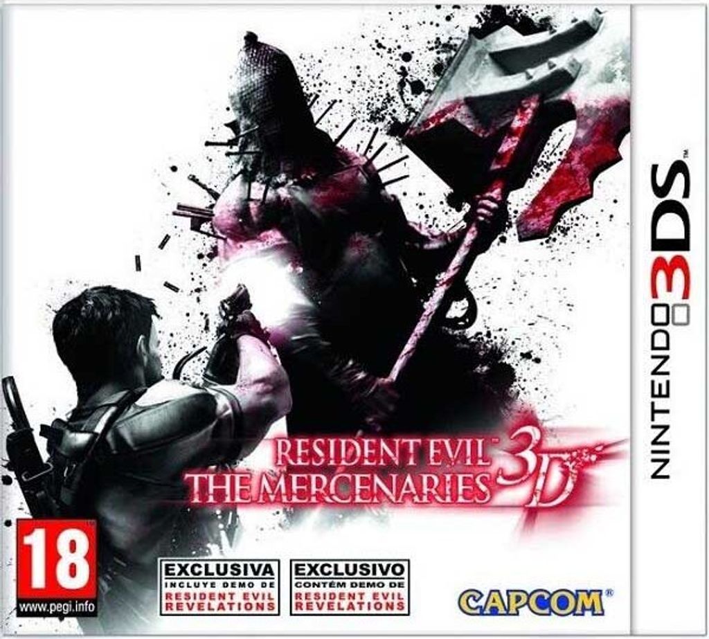 Capcom Resident Evil 3D: The Mercenaries, 3DS, Nintendo Produktbild 