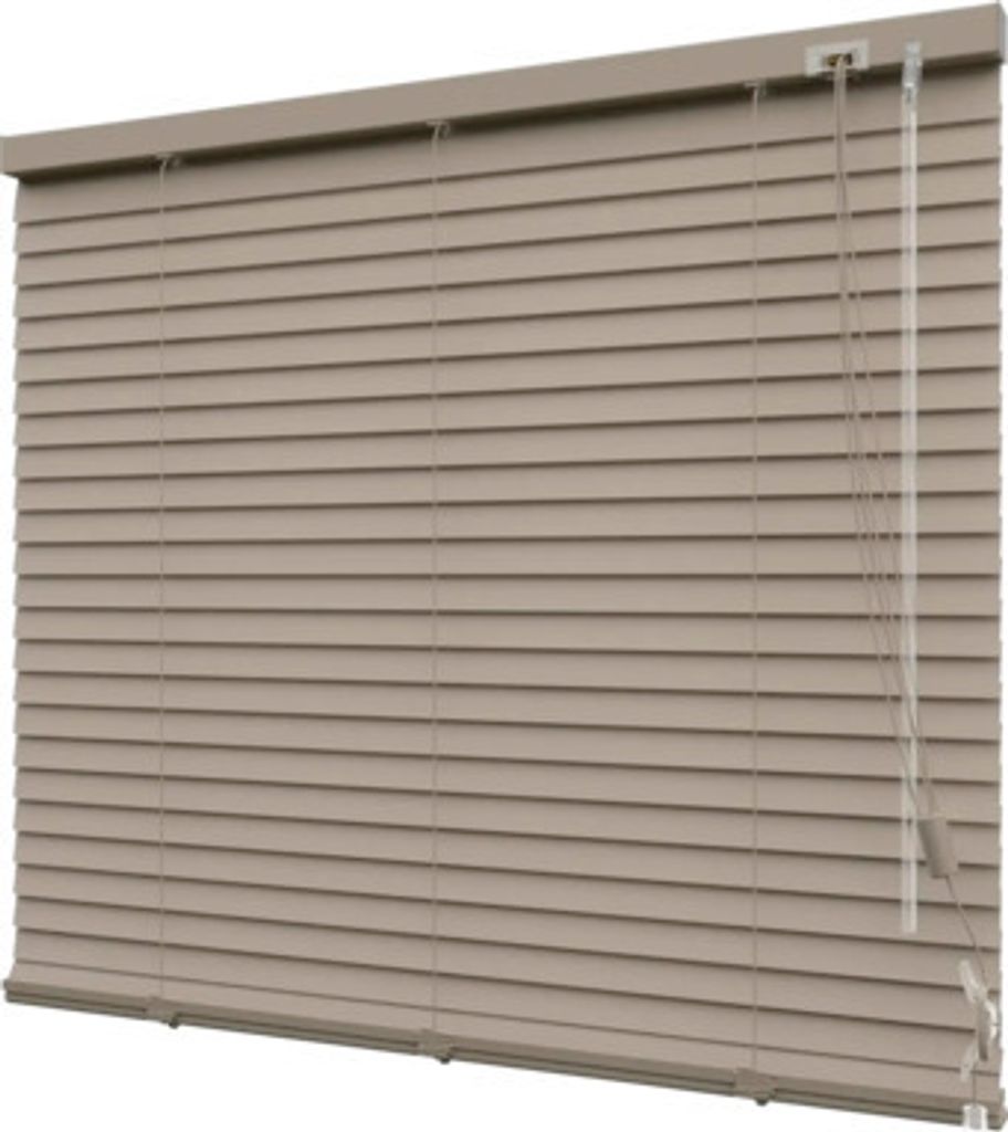 SOLUNA DIM-OUT Alu-Jalousie mocca 90x130 cm, mit 20% mehr Lamellen zur besseren Verdunkelung