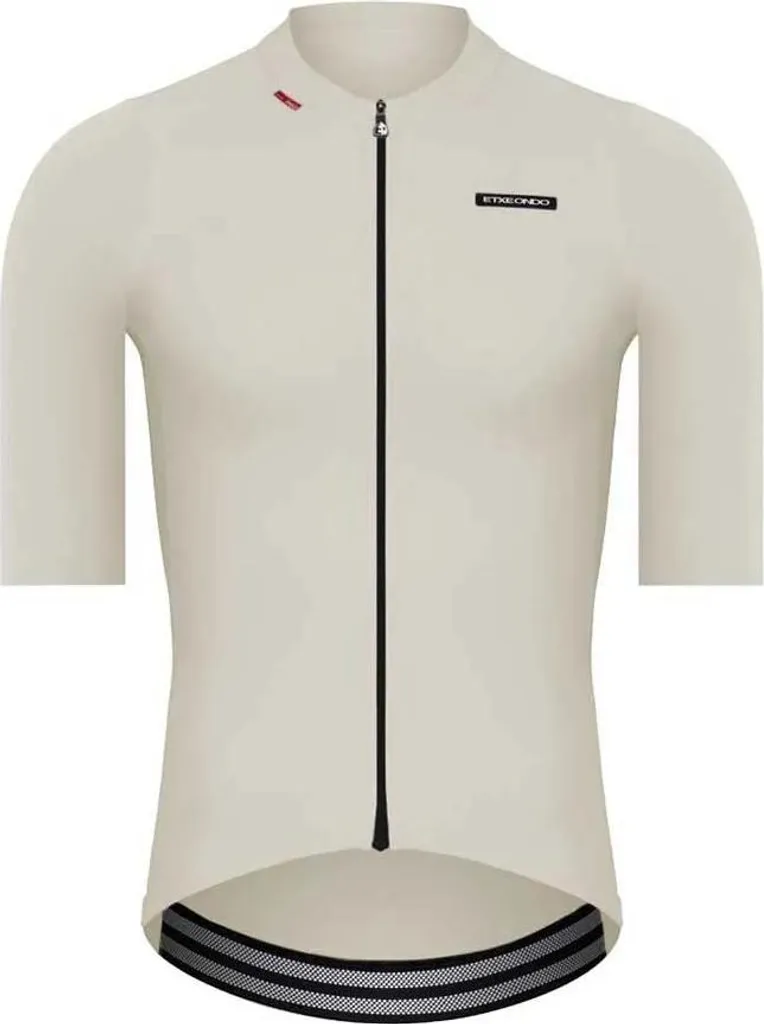 Maillot Vélo Etxeondo Alde Beige M : Idéal pour vos Sorties d'Été