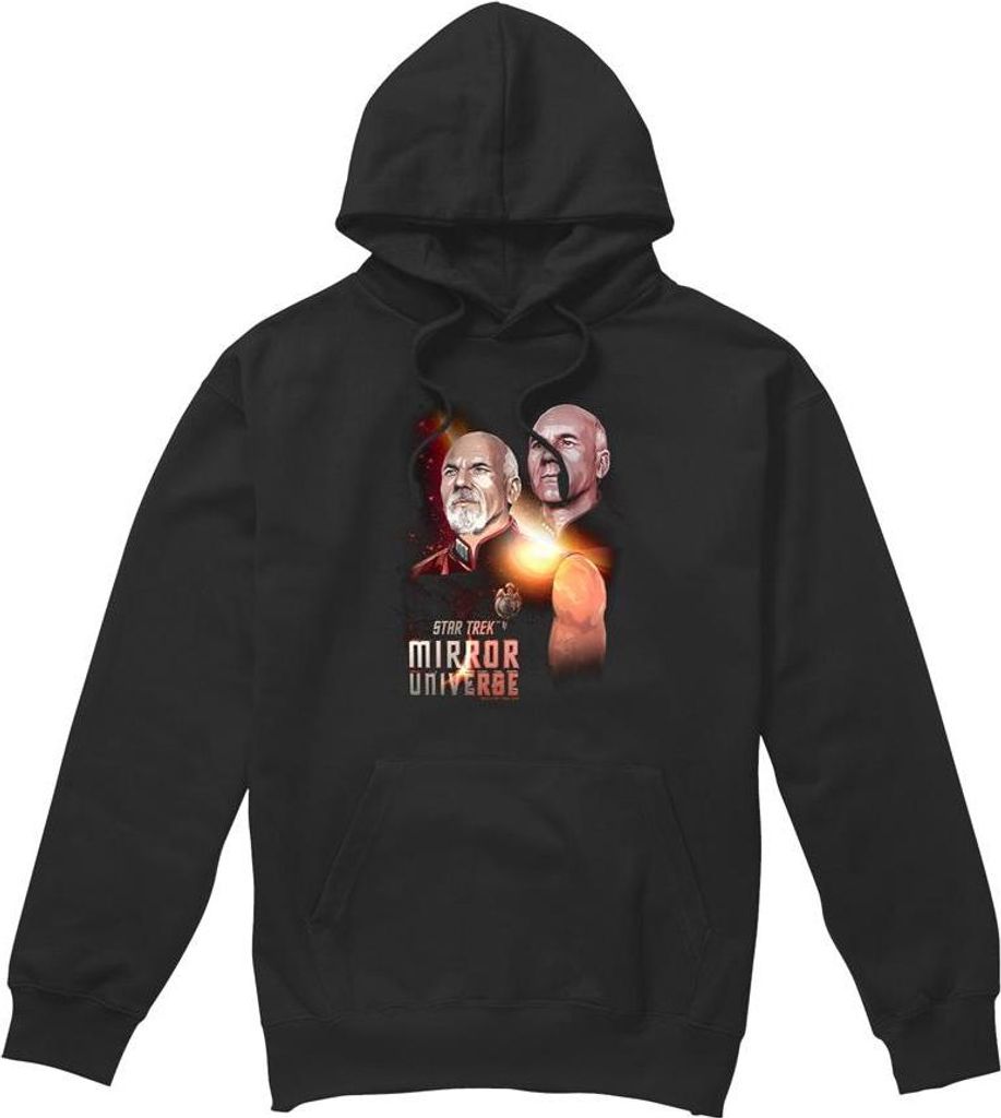 Star Trek - "Mirror" Kapuzenpullover für Herren TV8136 (XL) (Schwarz)
