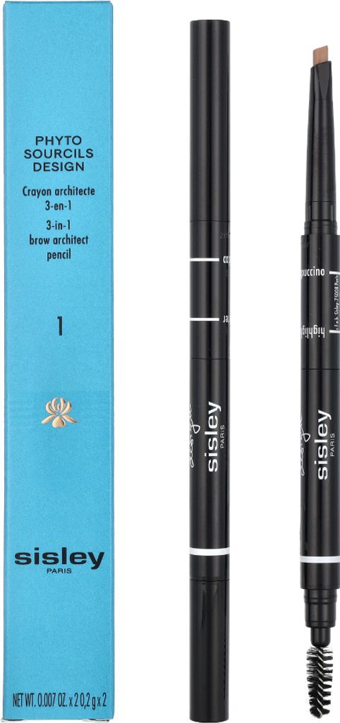 #1 Cappuccino Sisley Phyto Sourcils Design 3-In-1 Brow Produktbild 
