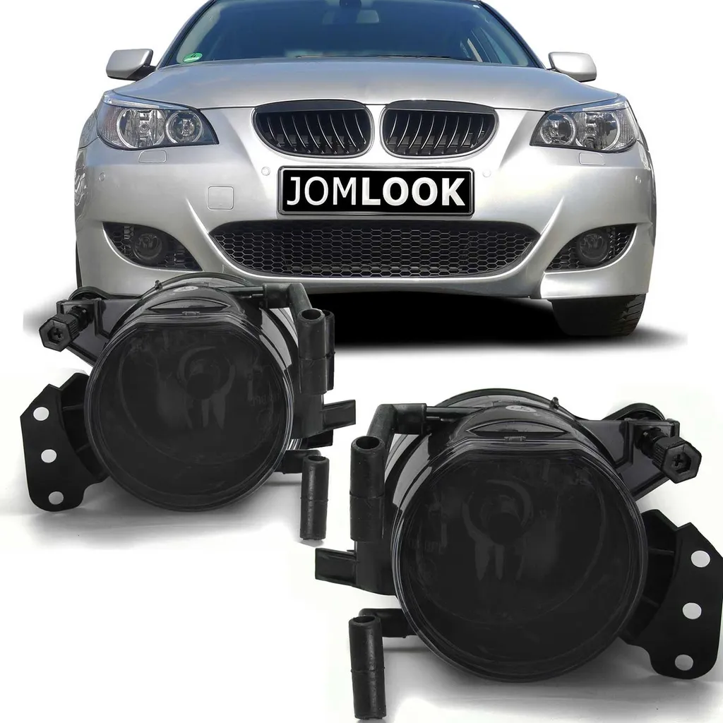 Phare Antibrouillard Smoke BMW E90 E91 E60 E46 - Look Sport Noir - 2