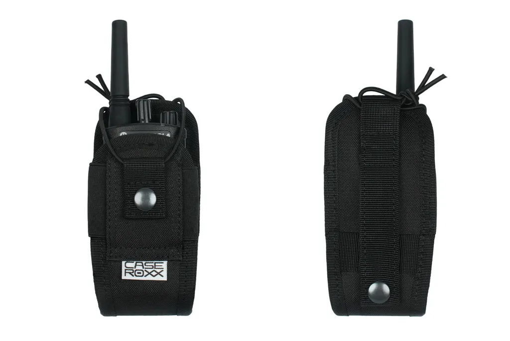 caseroxx Borsa Radio Molle - Fondina Tattica Professionale Nylon