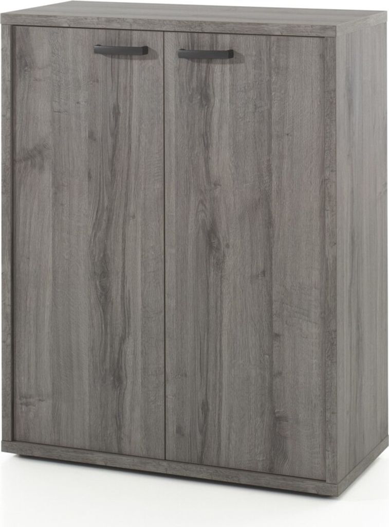 Meublorama NT-PRONTO-PRO2A*2C/51KG, Grau, 2 Tür(en), 4 Regale, 2 Jahr(e), 400 mm, 900 mm
