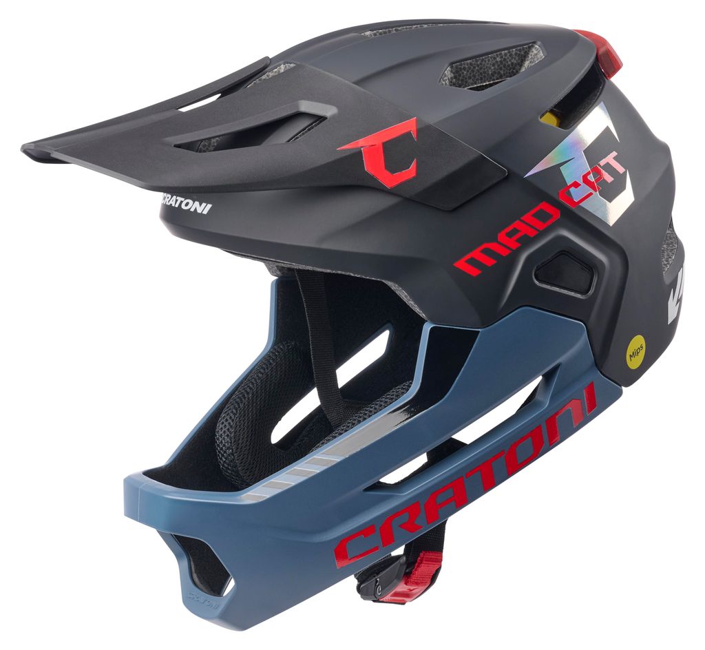 Kask dziecięcy Cratoni Madcat Mips w kolorze szarym Zdjęcie produktu 