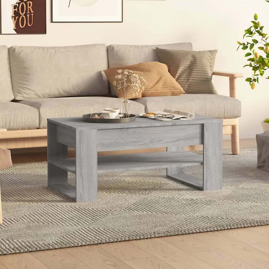 Tavolino Grigio Sonoma 102x55x45 cm Maison Exclusive | Offerta Salotto