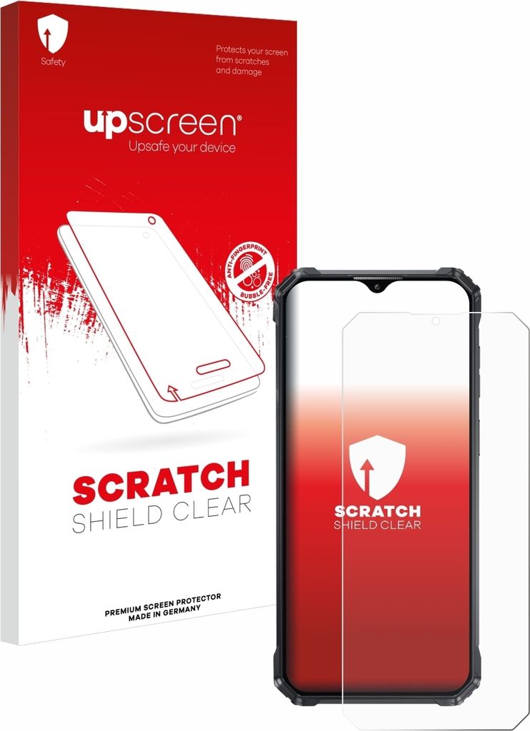 upscreen Schutzfolie für Oukitel WP36 Displayschutz Displayschutzfolie Folie Klar Transparent