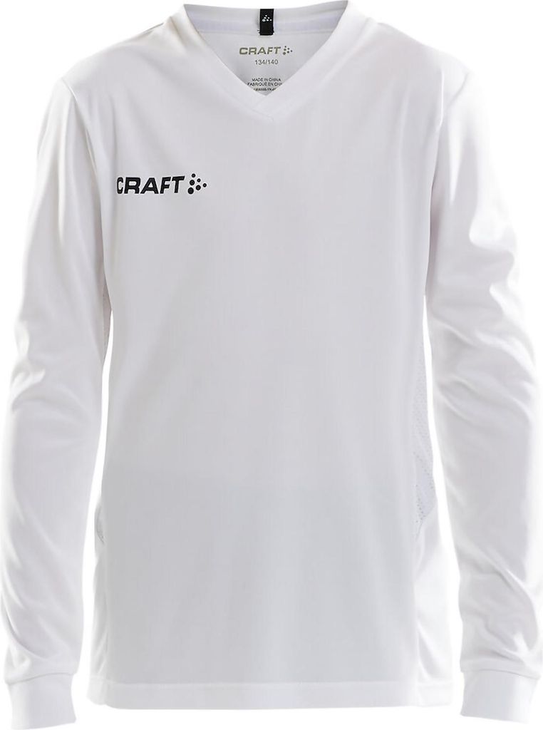 Craft Squad Solid Trikot Langarm Kinder - Weiß