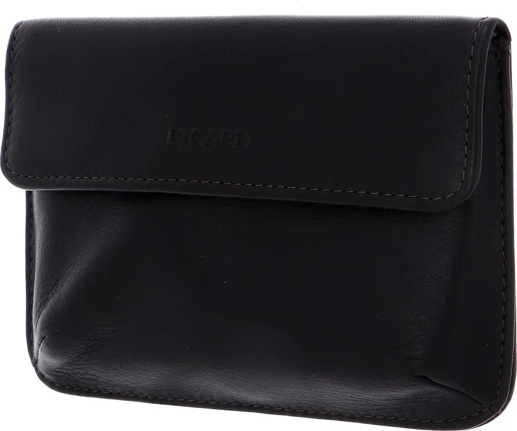 Étui à clés PICARD cuir marron anti-rayures pour sac et poche