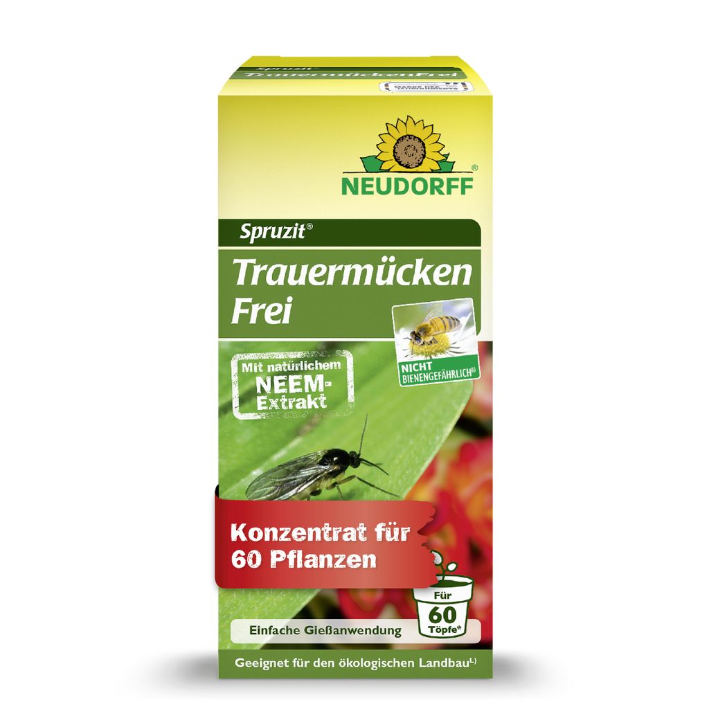Neudorff Spruzit Trauermückenfrei 30ml für bis zu 60 Produktbild 