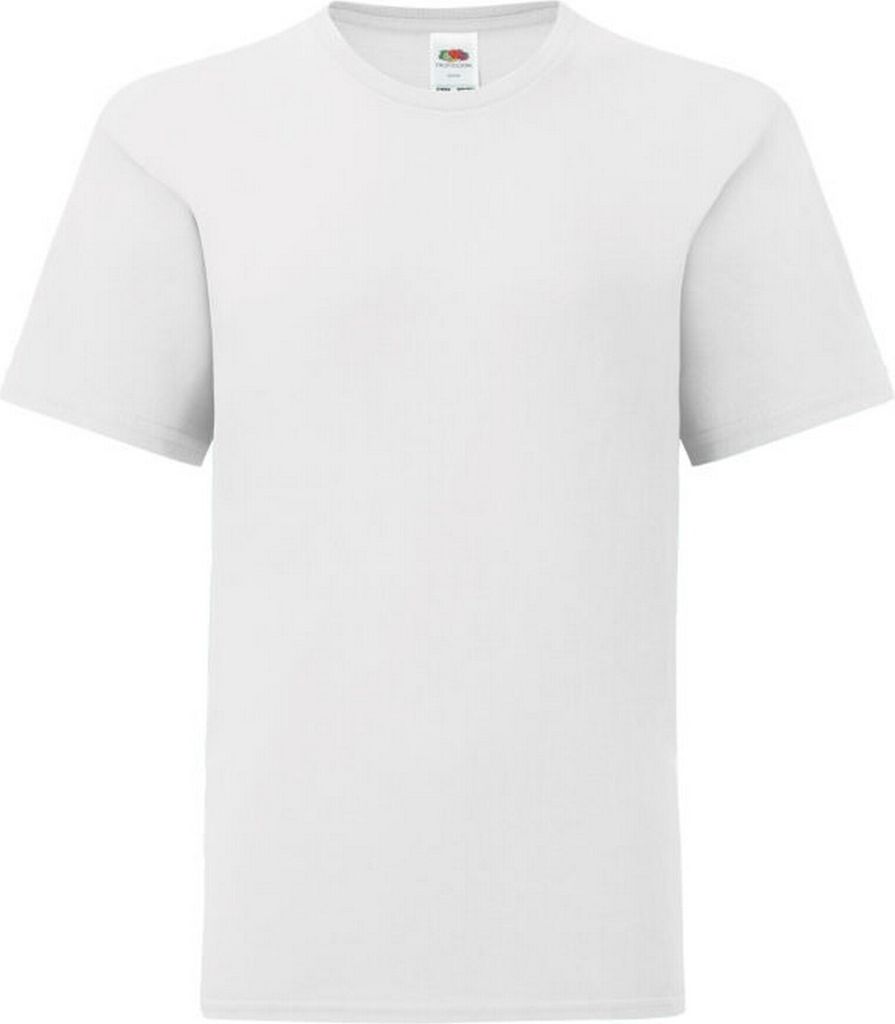 Fruit of the Loom - "Iconic 150" T-Shirt für Kinder BC4731 (116) (Weiß)