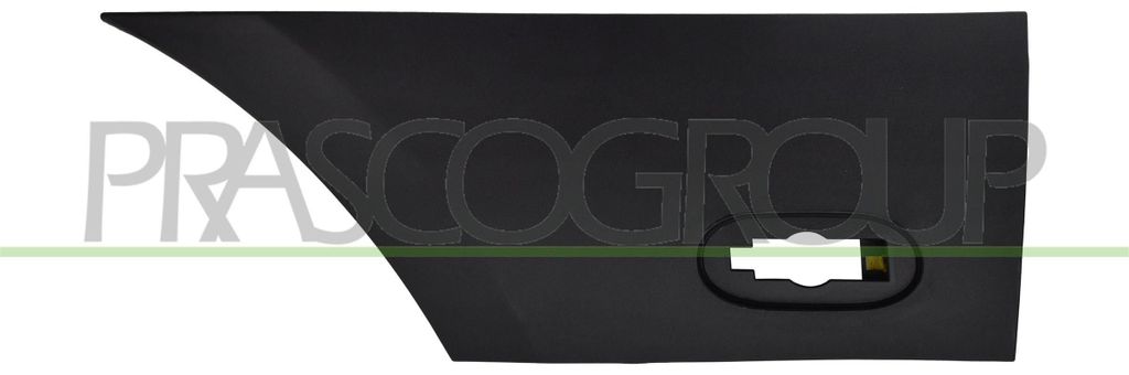 PRASCO Zier- / Schutzleiste Kotflügel Kotflügelschutz Kotflügelverbreiterung ME9231474 passend für MERCEDES-BENZ Sprinter 3,5-T Kastenwagen (90...
