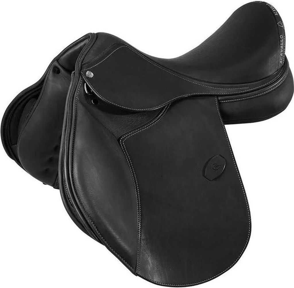 Acavallo Bernini Wool Sattel Schwarz 18 ́ ́ Schwarz 18 ́ ́