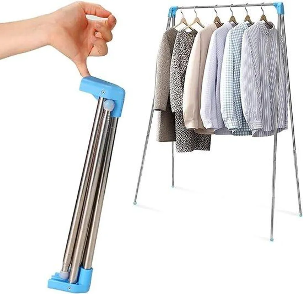 Porte-vêtements pliable pour éviter les habits froissés