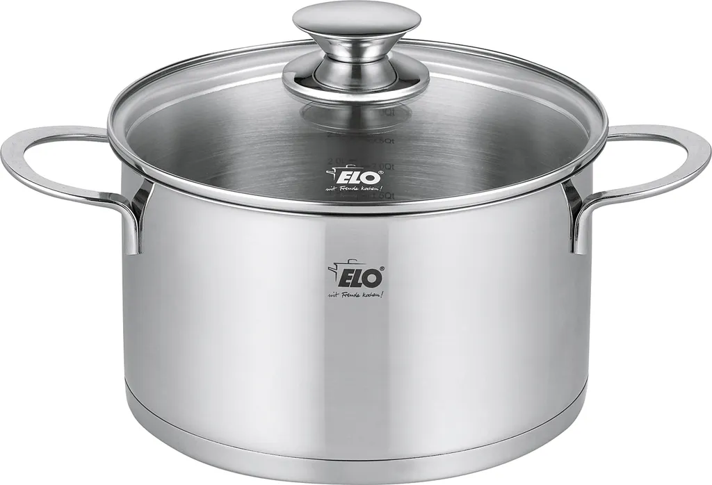 Pentola Professionale ELO Galant Ø 20 cm Acciaio 18/10 Induzione