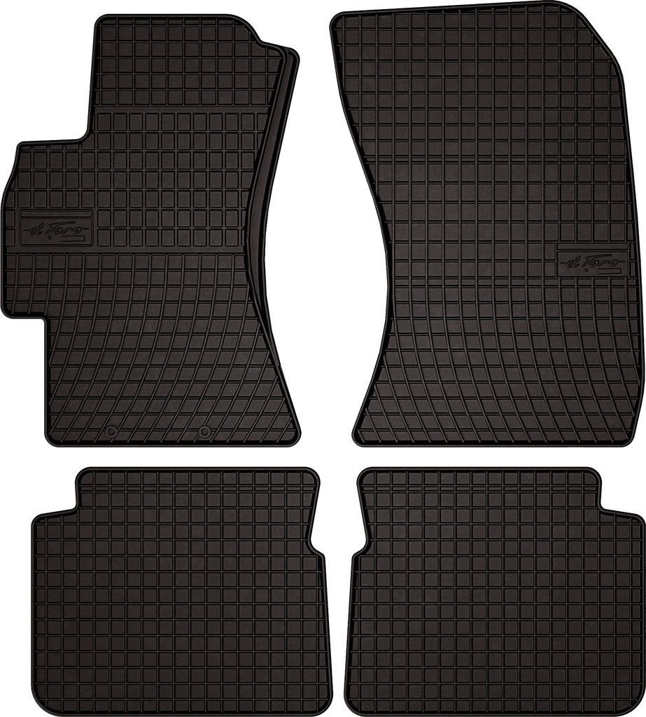 Gummi-Fußmatten für Subaru Forester IV 2013-2018 (SUV) – Produktbild 
