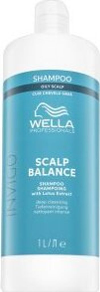 Wella Professionals Invigo Scalp Balance Deep Cleansing Shampoo Tiefenreinigungsshampoo für fettiges Haar 1000 ml