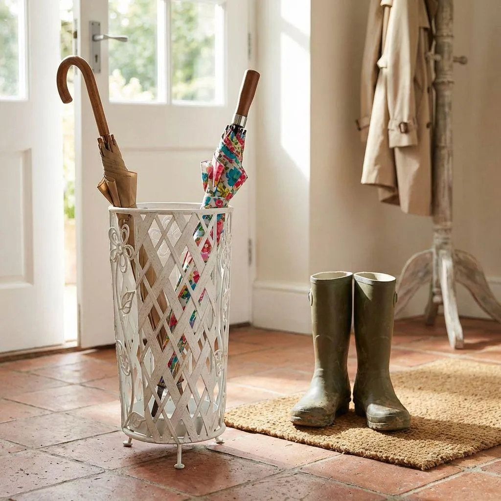 SYXLS Lot de Porte-parapluies à Fixation Murale, Étagère de Parapluie Autocollante Sans Perçage Organisateur D'économie D'espace Support de Parapluie, Pour le Couloir, la Maison, le Bureau