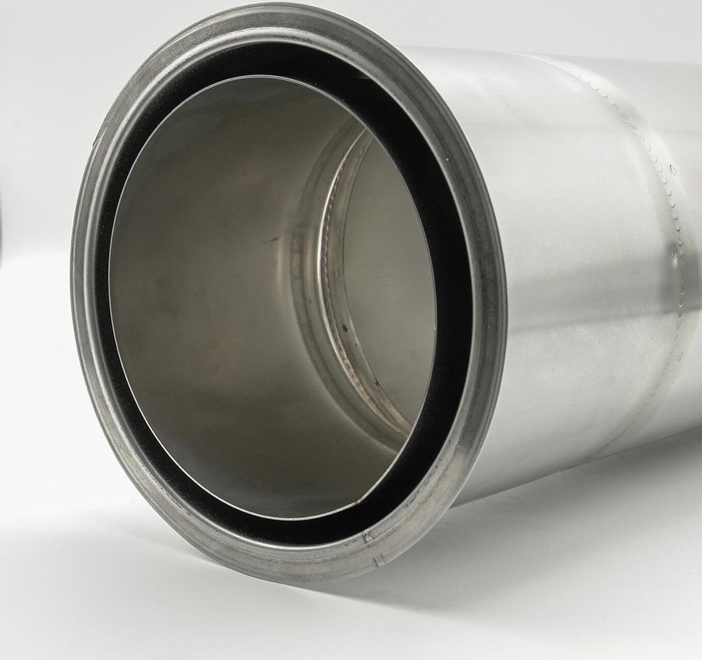 Rauchrohr 150mm Ofenrohr - Doppelte Mauermuffe / Wandfutter Für Außenecken Doppelwandfutter 150 Mm