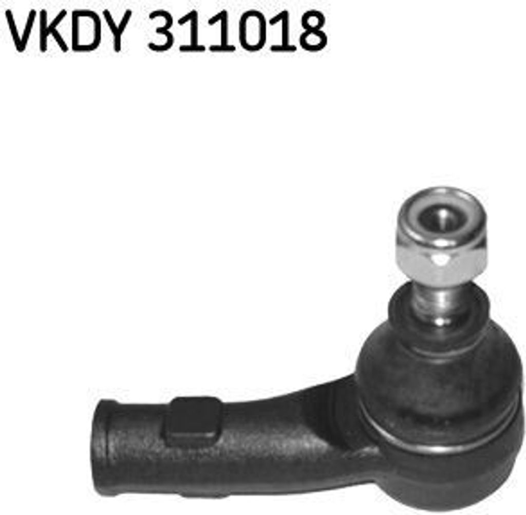 SKF VKDY 311018 Spurstangenkopf OE 191419811 kompatibel mit Passat 35I, Polo 6V, Vento, Cordoba, Ibiza, Inca, Toledo, Caddy, Corrado, Golf III, Gol...