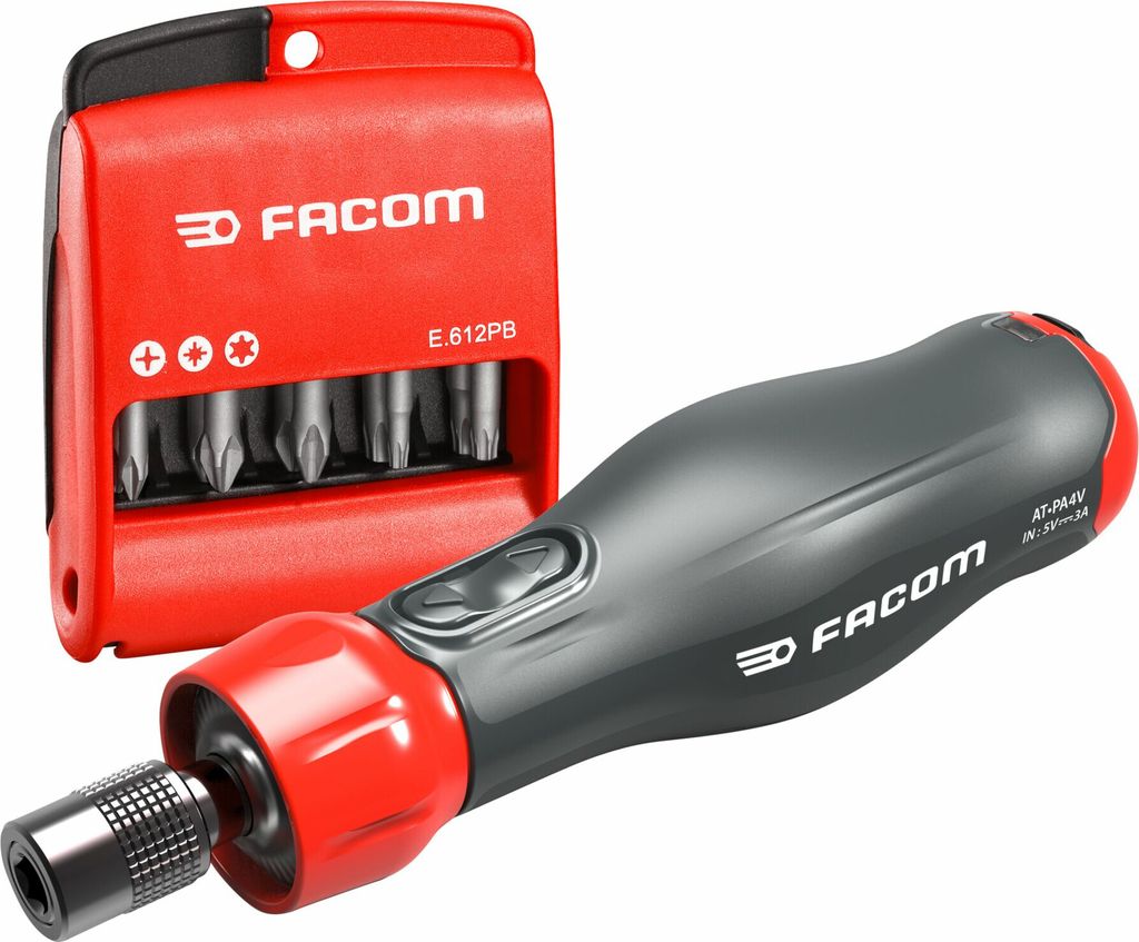 FACOM Protwist 4V Assistenten-Schraubendreher - Mit 12 Bits - ATPA4V.J12APB