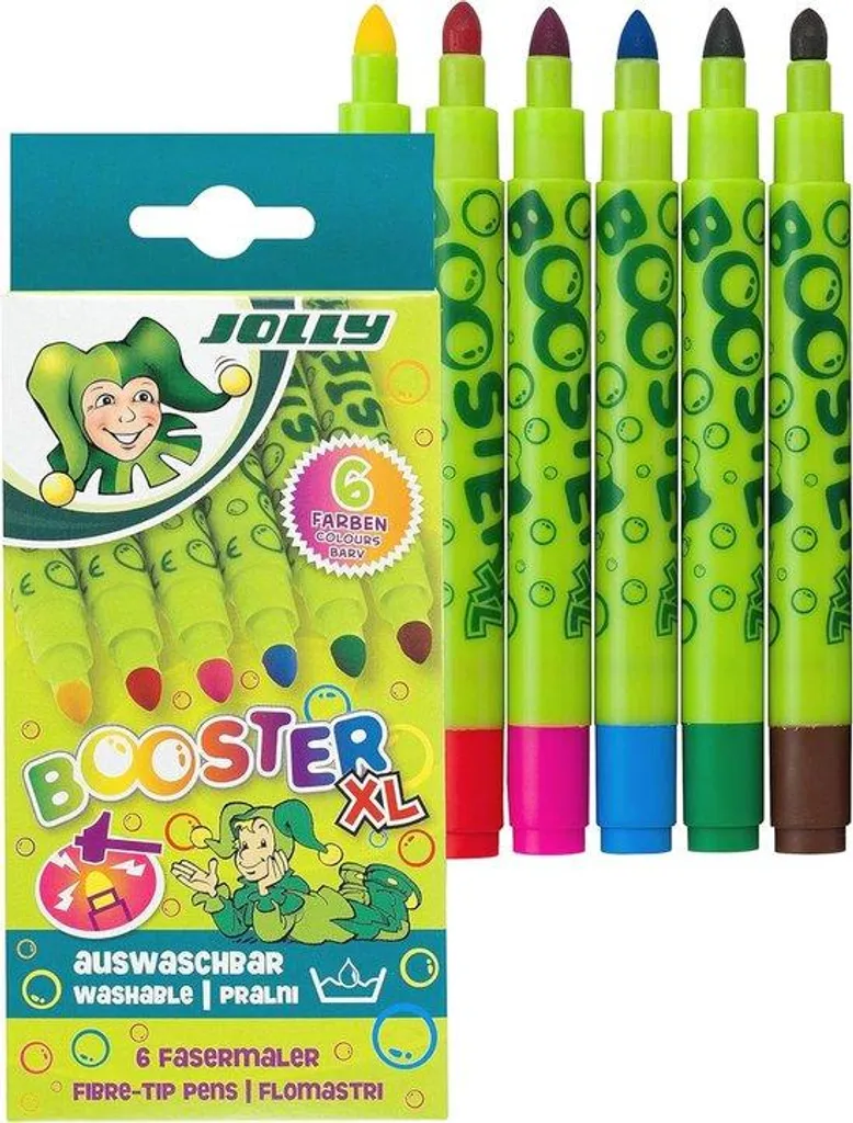 Feutres rechargeables et lavables pour enfants - Kit de 6 feutres robustes