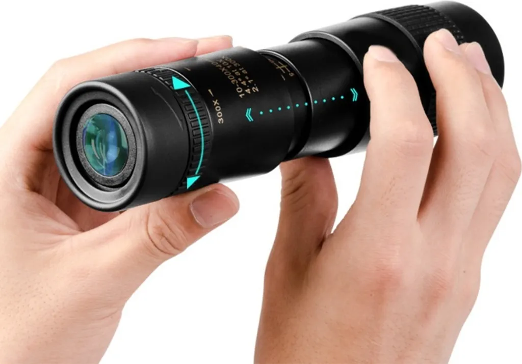 INF Telescopio per telefono cellulare per ingrandimento 10-30x