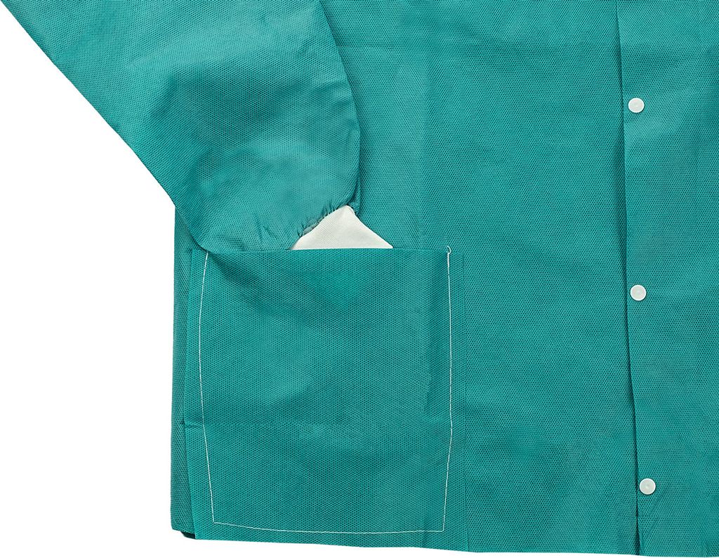 Einweg-Thermojacke, Janmed Bereichskleidung, grün, Produktbild 5