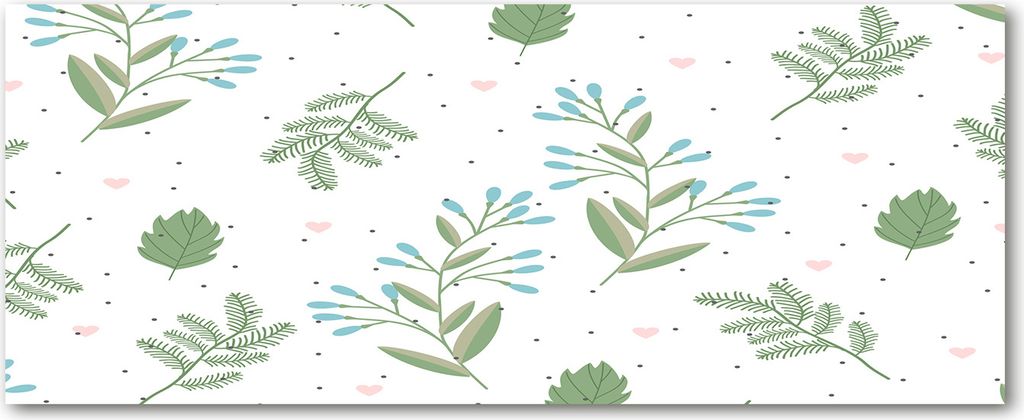 Tulup Glas-Bild Wandbild aus Glas - 125x50 - Wandkunst - Wandbild hinter gehärtetem Sicherheitsglas - Dekorative Wand für Küche & Wohnzimmer ...