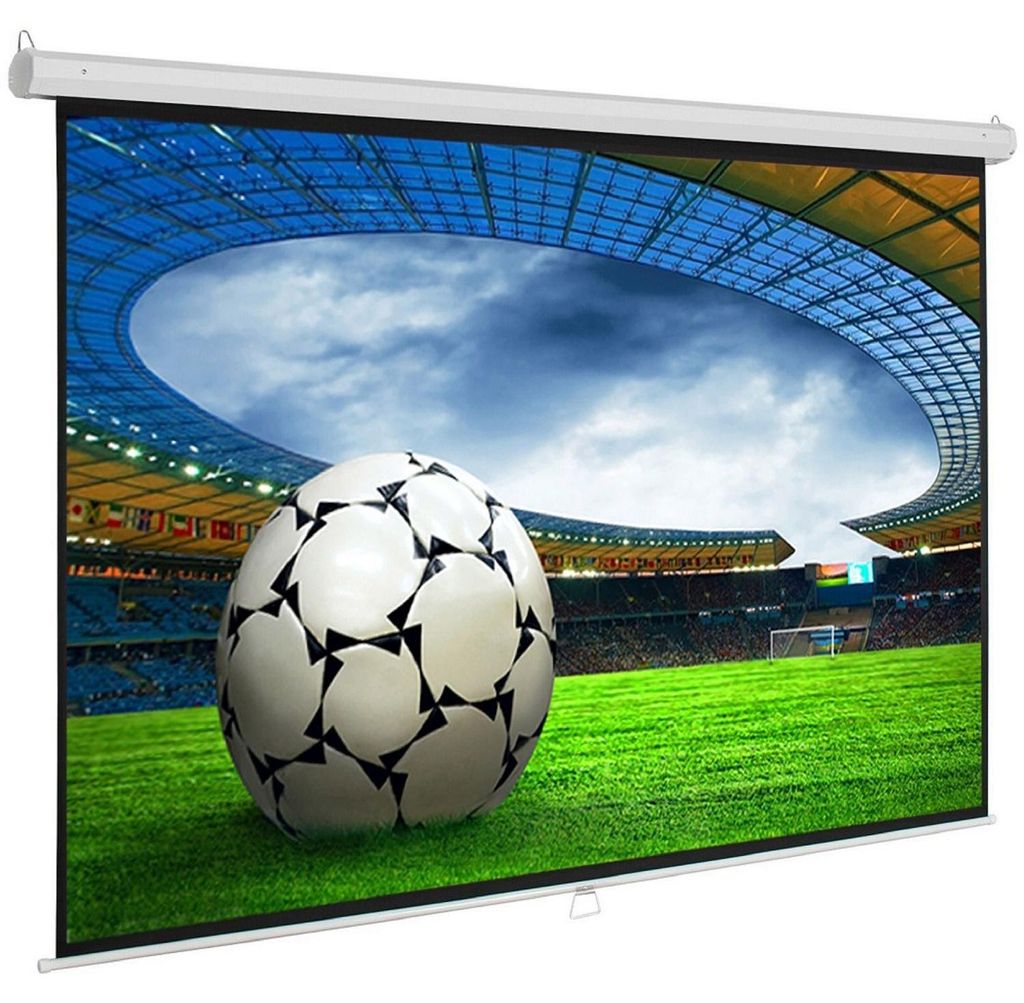 4:3 SlenderLine Base Heimkino Beamer Rolloleinwand 180 x Produktbild 