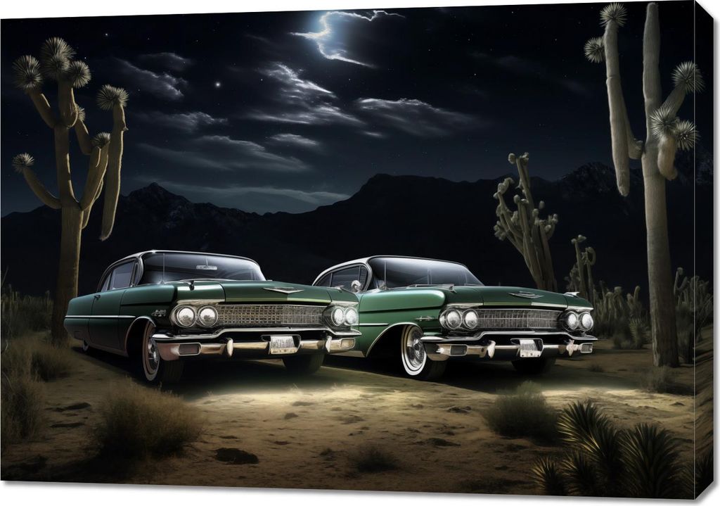 Bild 100x70cm Nostalgisches Treffen