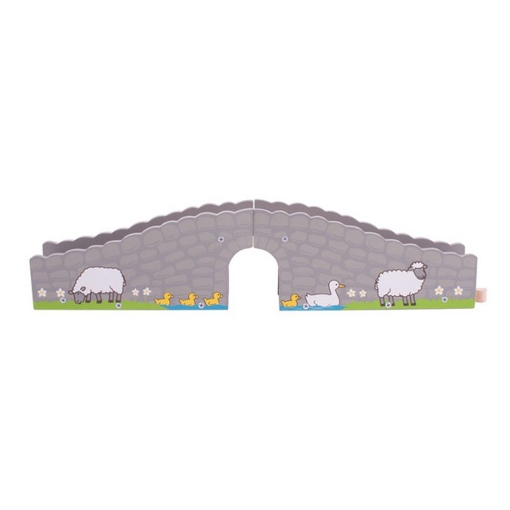 Bigjigs Rail Farm Bridge s tunelom Obrázok produktu 