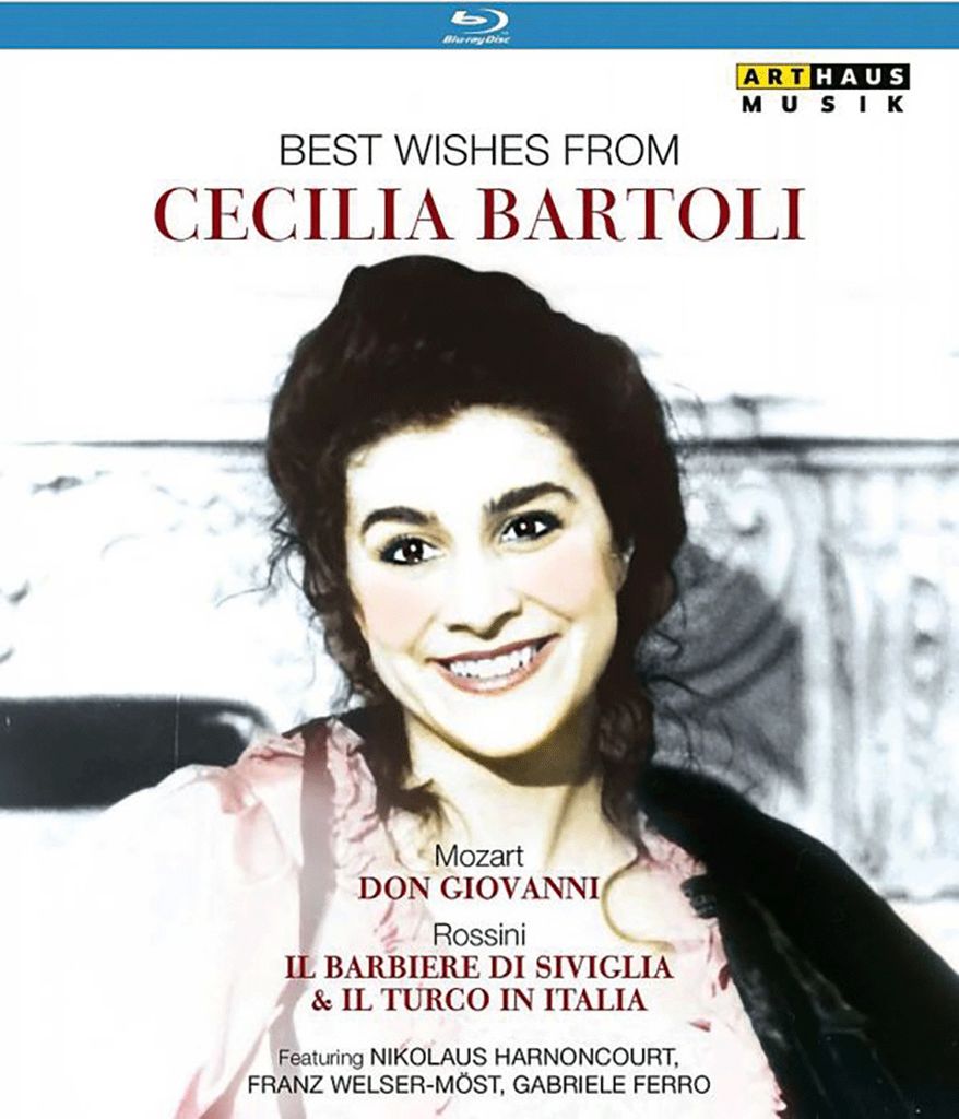Cecilia Bartoli: Best Wishes From Cecilia Bartoli. 3 Blu-rays.
