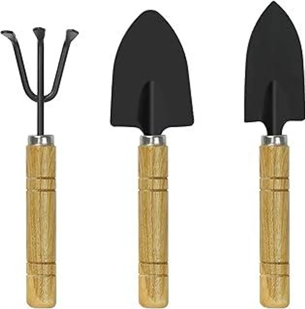 JatilEr Set Mini Strumenti Bonsai | Kit 3 Attrezzi Giardino Professionale