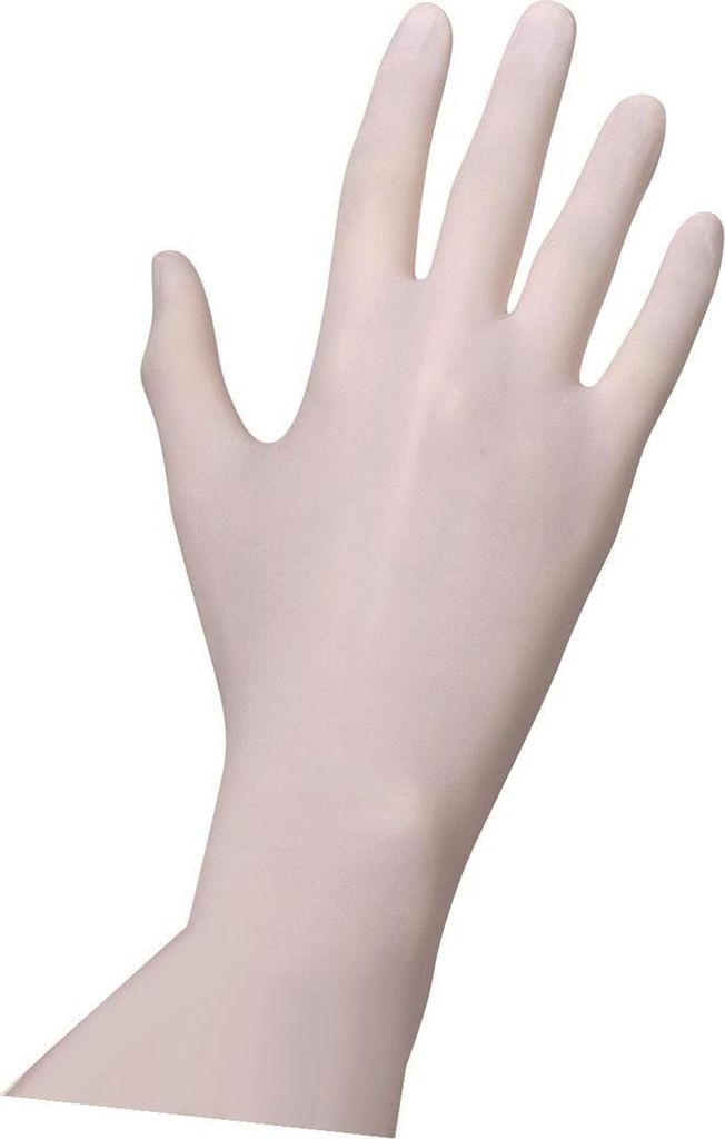 Unigloves WHITE PEARL Nitrilhandschuhe 8-9 Large 100 Produktbild 
