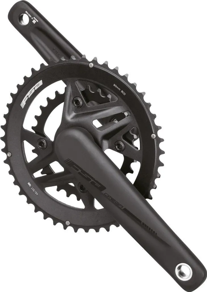 Pédalier de rechange FSA Omega MegaExo 170 mm noir pour rénover votre vélo
