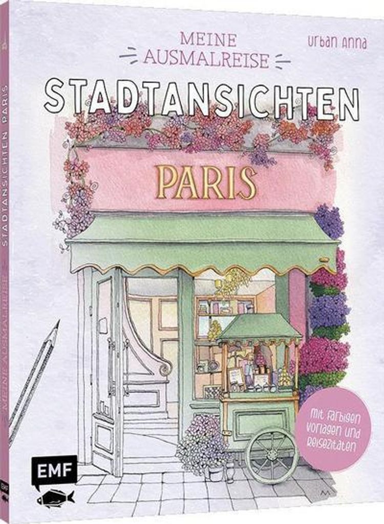 Il mio viaggio di colorazione: Vedute di Parigi Immagine del prodotto 