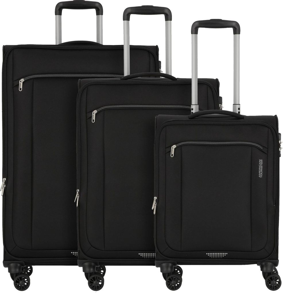 American Tourister Avantour 4 Rollen Kofferset 3-teilig mit Dehnfalte