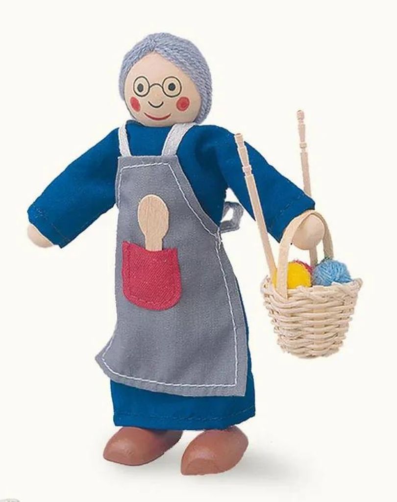 Mertens 57001 - Puppe, Oma mit Zubehör Produktbild 