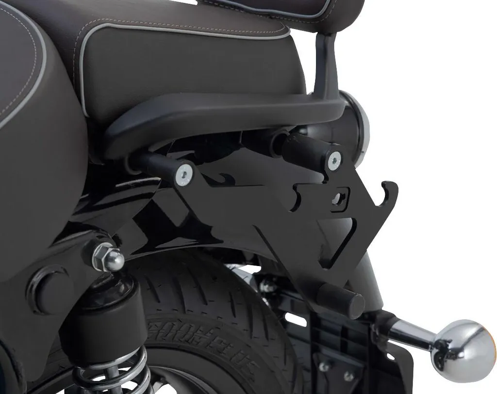 Fixation sacoche latérale moto SW-Motech SLH LH1 droite pour voyage