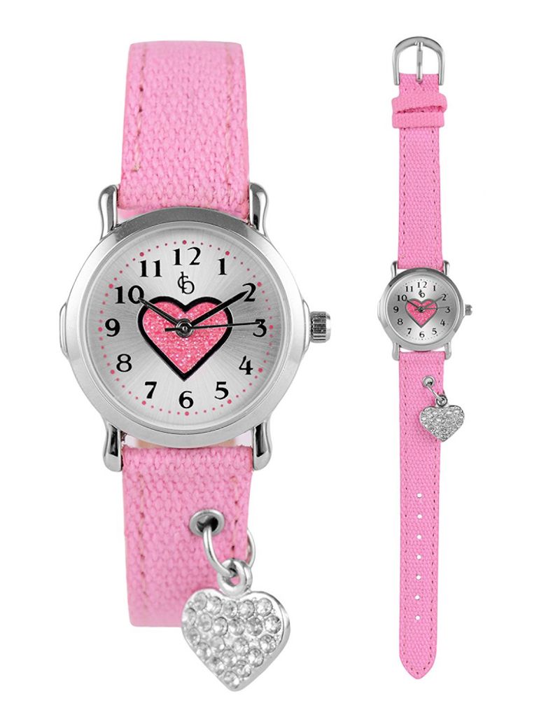 Crystal blue Armbanduhr für Mädchen mit
