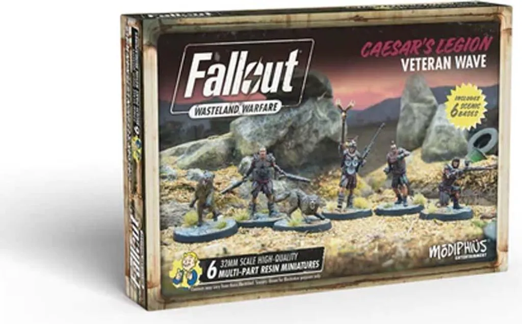 Figurines en résine Fallout Caesar's Legion Veteran Wave haute qualité