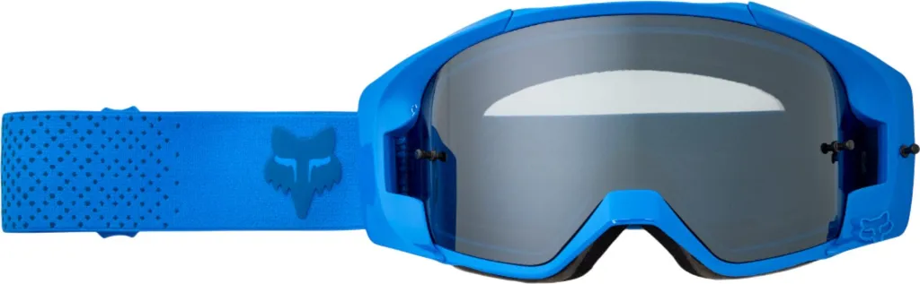 Masque de moto cross FOX Vue Core bleu pour compétition et entraînement